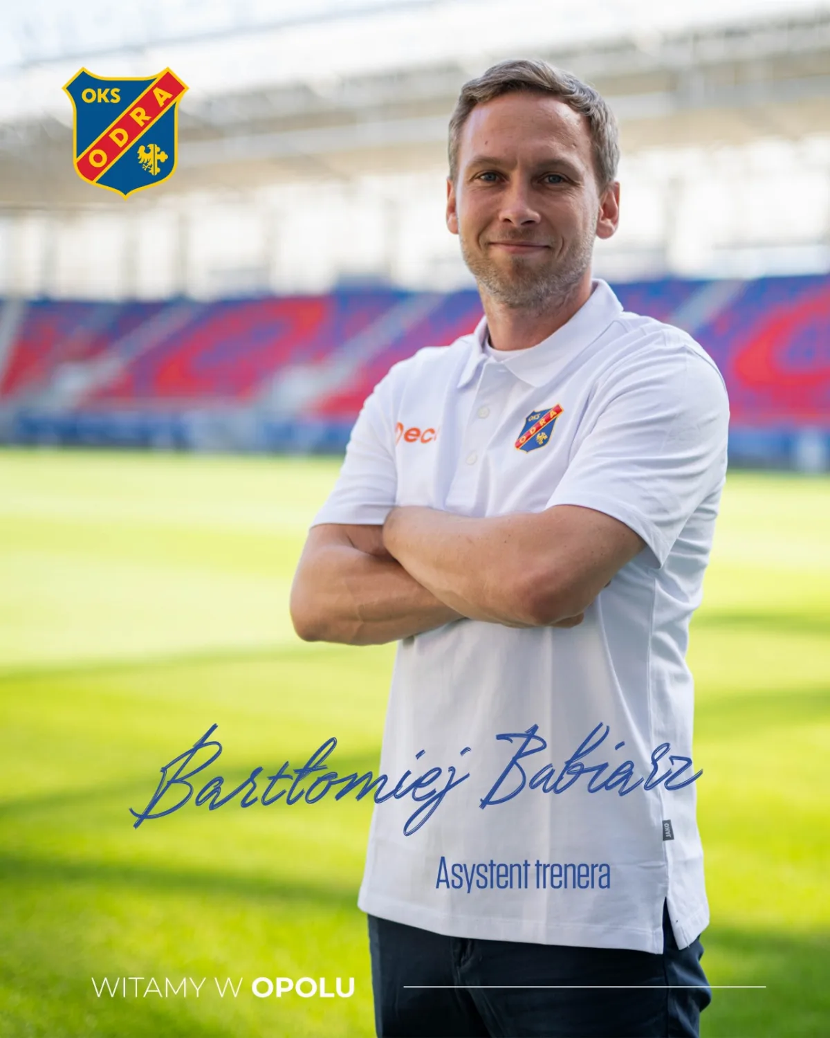 Bartłomiej Babiarz nowym asystentem trenera Odry Opole