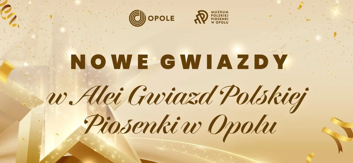 Nowe nazwiska w Alei Gwiazd Polskiej Piosenki