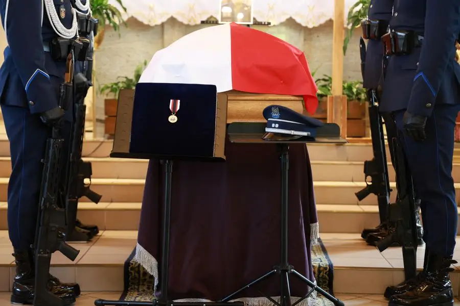 Uroczystości pogrzebowe podkom. Natana Sieronia