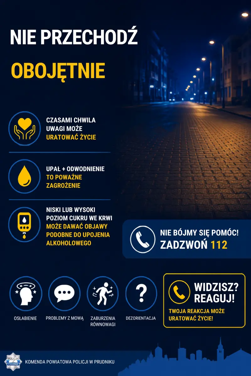 Szybka interwencja policji uratowała życie 52-latka