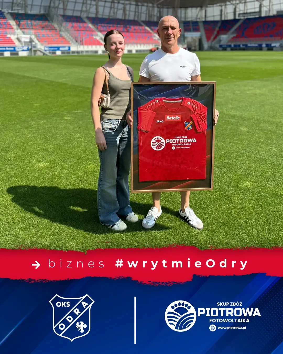Gospodarstwo Rolne Piotrowa nowym sponsorem Odry Opole