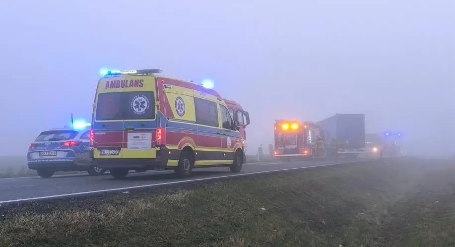 Śmiertelny wypadek na DK 11