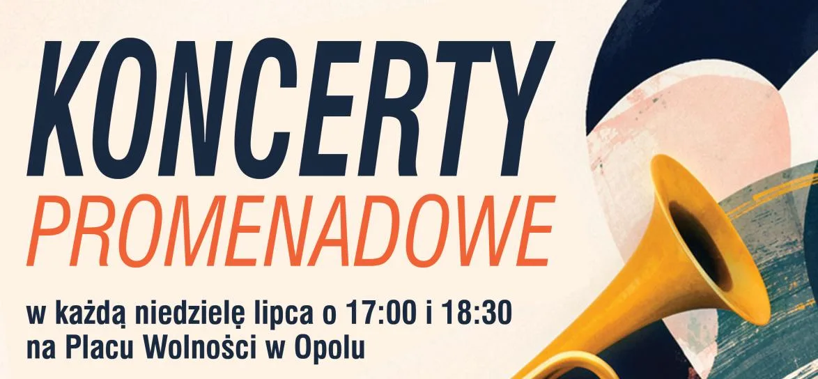 Wakacyjne Koncerty Promenadowe - program lipca