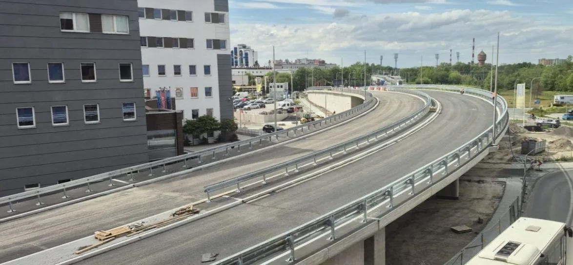 Uruchomienie drugiej nitki wiaduktu przy Centrum Usług Publicznych