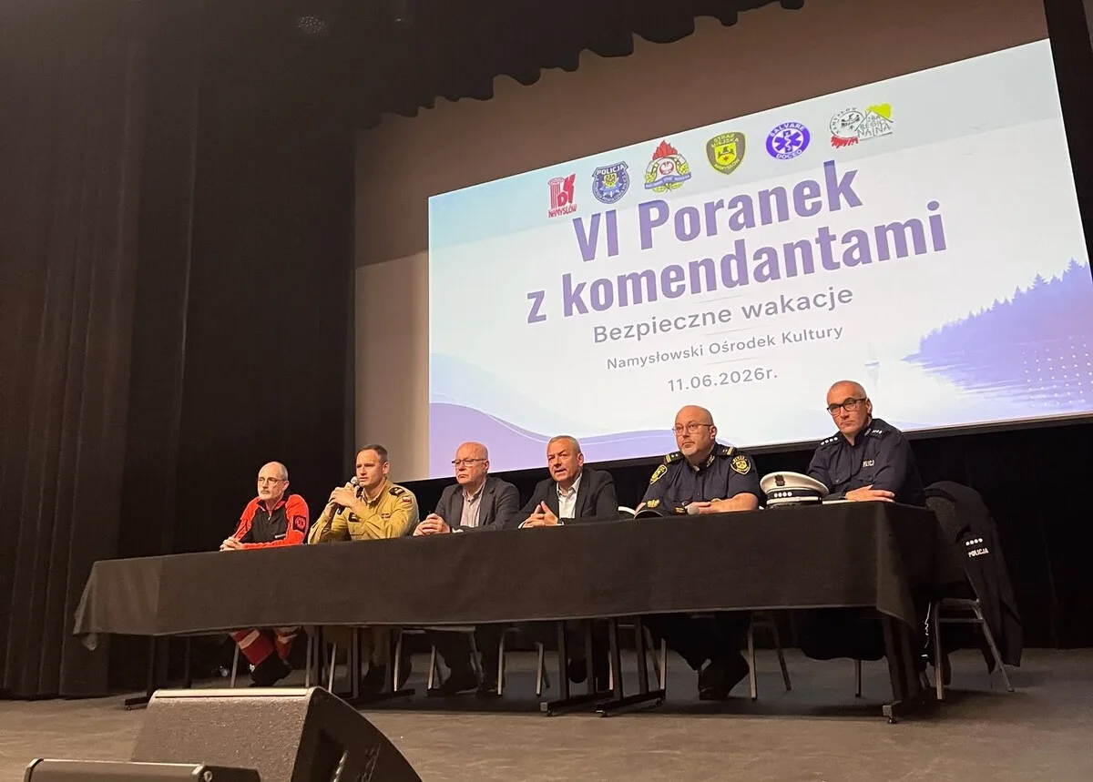 VI edycja wydarzenia 'Poranek z Komendantami' w Namysłowie