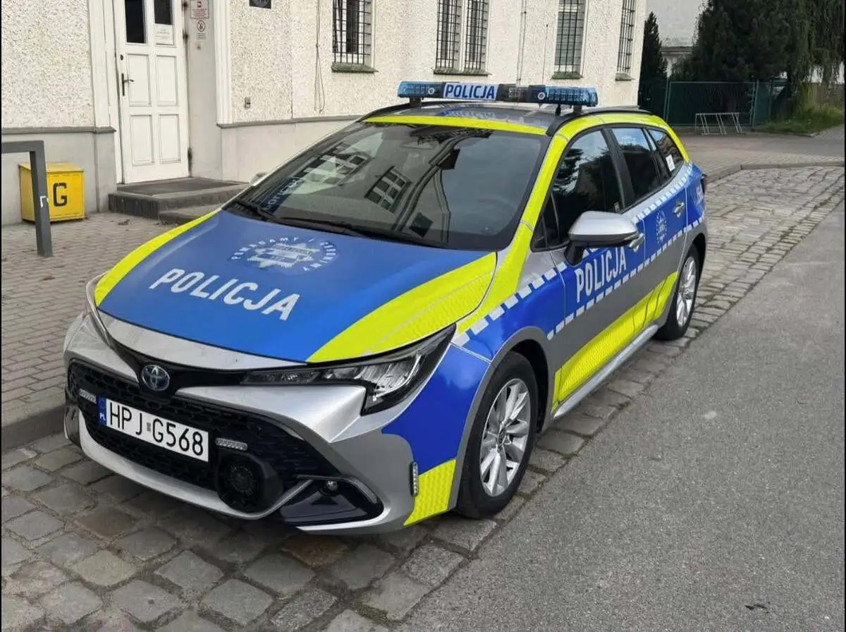 Incydent drogowy w pobliżu Zespołu Szkół Mechanicznych w Namysłowie