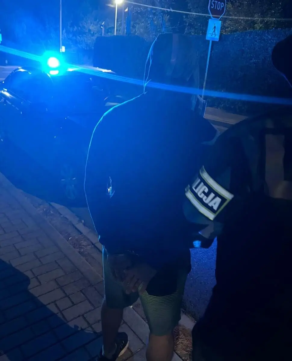 Zatrzymanie trzech mężczyzn z narkotykami przez kluczborskich policjantów