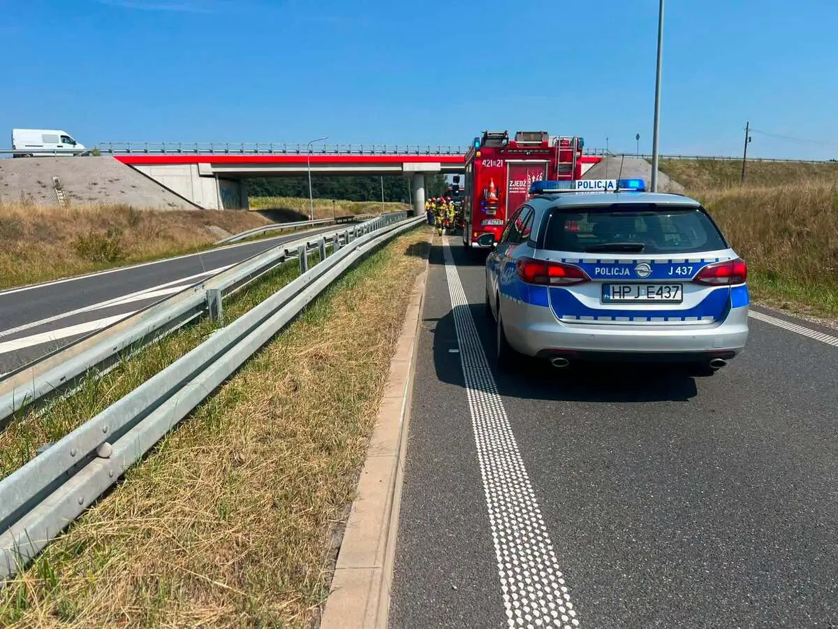 Apel o ostrożność dla motocyklistów po wypadku na drodze