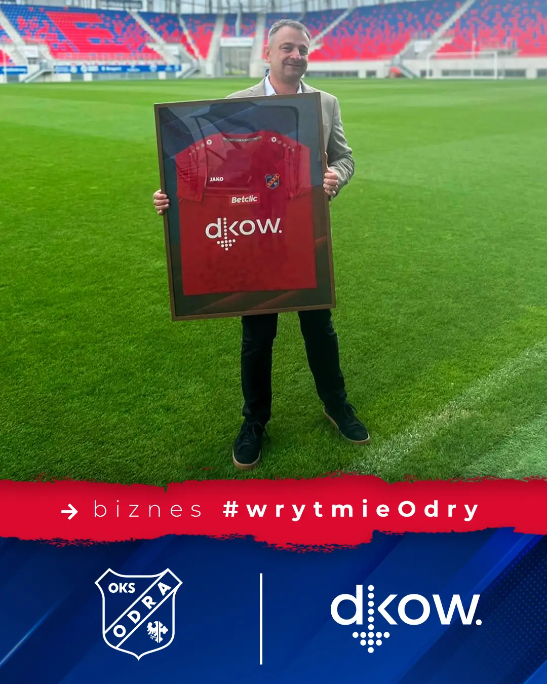 DKOW Wierzytelności nowym sponsorem Odry Opole
