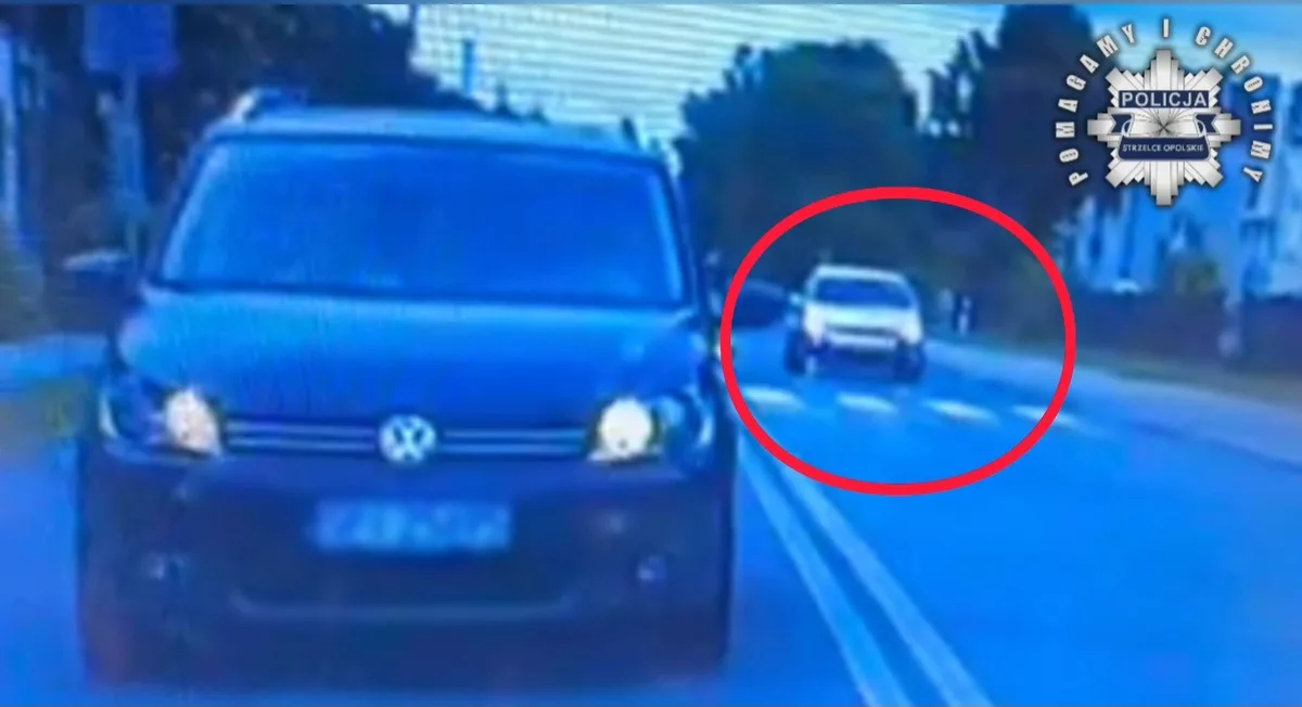 5600 zł mandatu i 24 punkty karne za niebezpieczne manewry w Jemielnicy