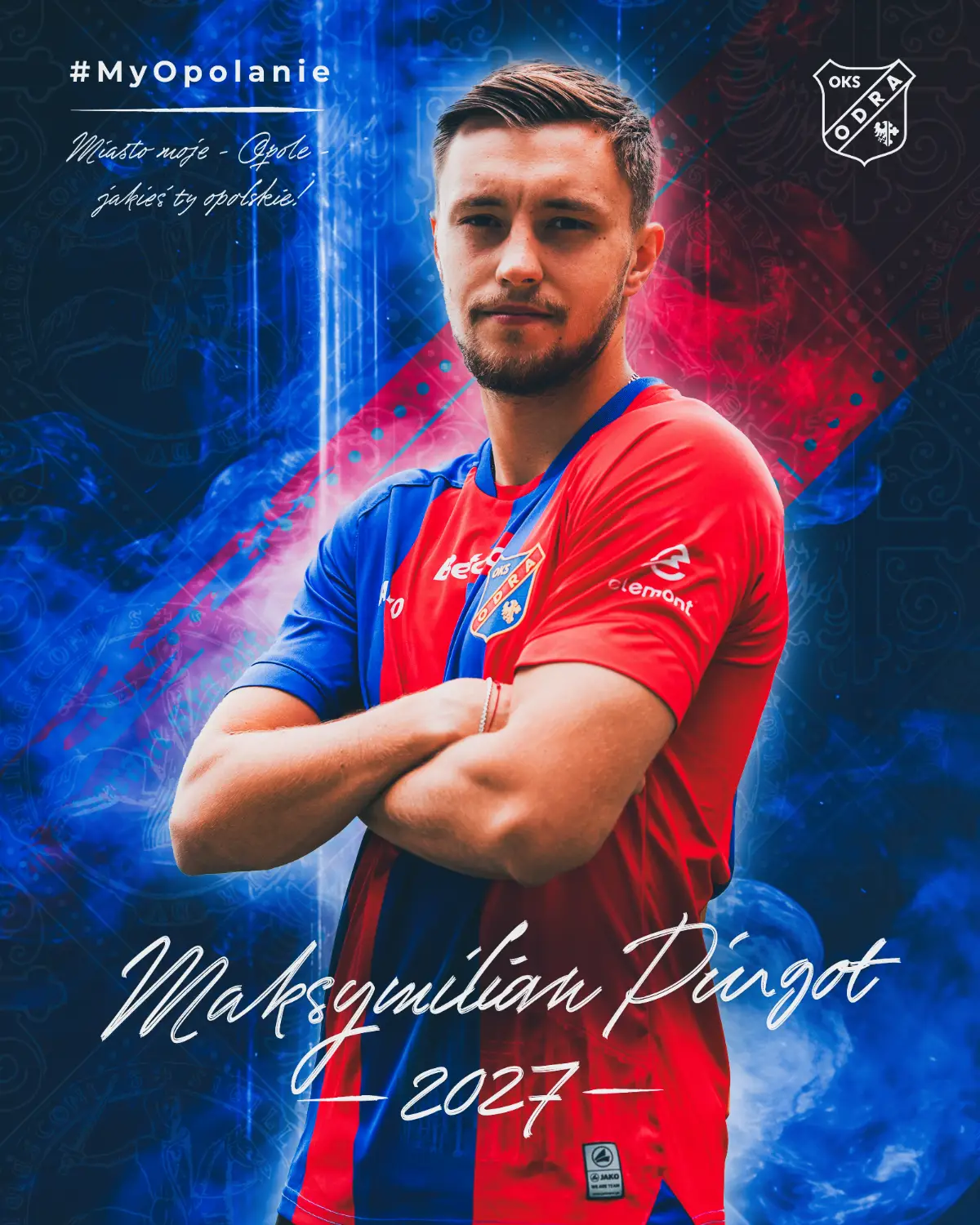 Maksymilian Pingot w Odry Opole na rocznym wypożyczeniu