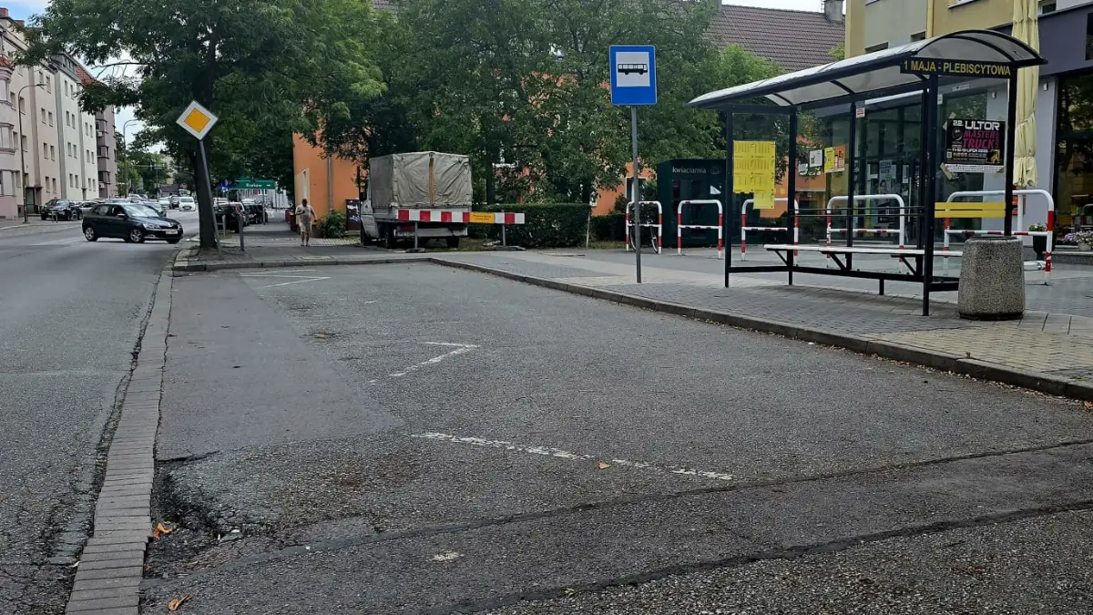 Przeniesienie przystanku „1 Maja – Plebiscytowa”