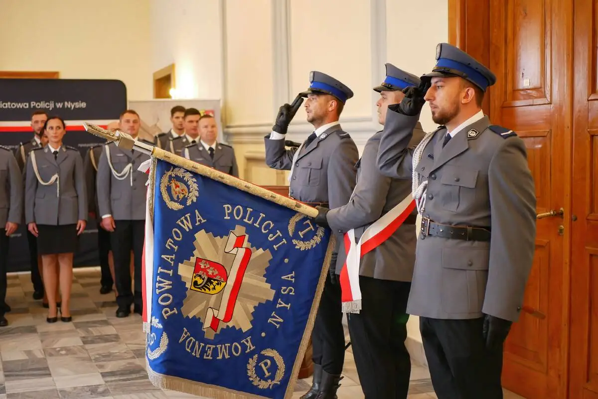 Uroczystość z okazji Święta Policji w Nysie