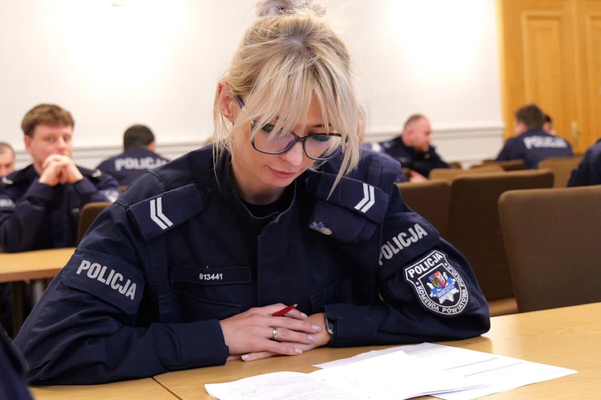 Zakończenie kursu aspiranckiego w Komendzie Wojewódzkiej Policji w Opolu
