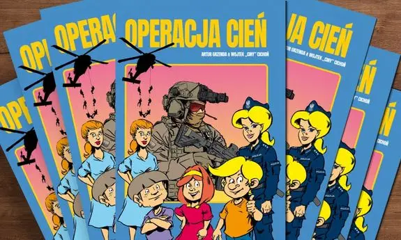 Edukacja o handlu ludźmi - komiks "Operacja CIEŃ"