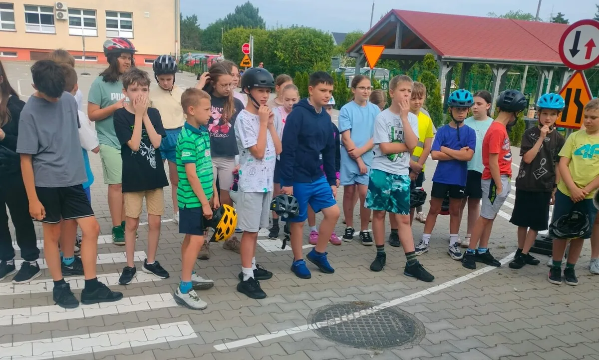 Egzamin na kartę rowerową dla młodzieży w Kietrzu