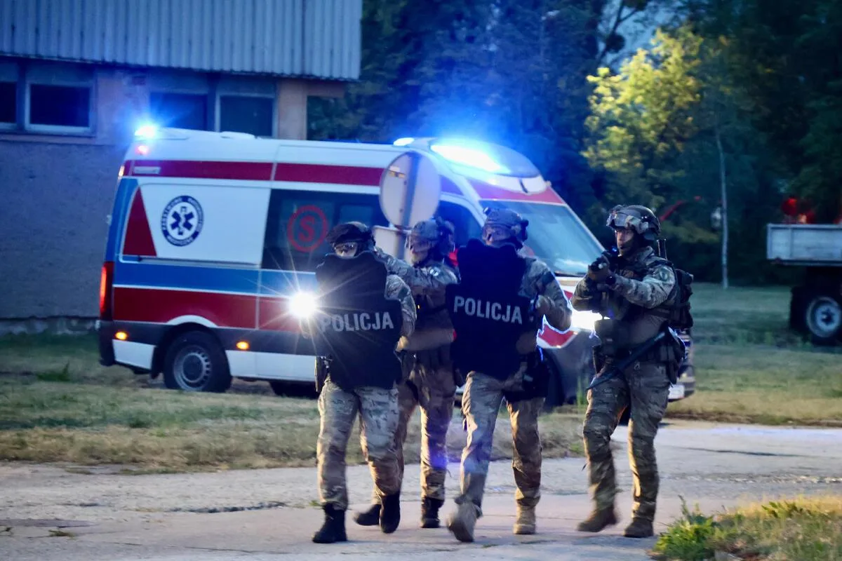 Ćwiczenia dowódczo-sztabowe z udziałem policjantów z Opolszczyzny