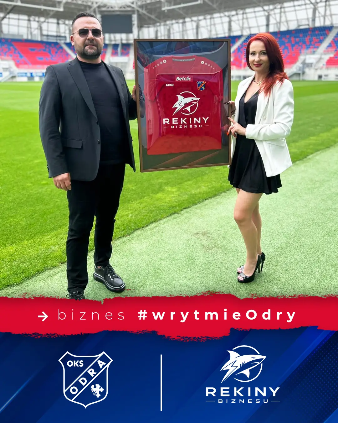 Rekiny Biznesu zostały nowym sponsorem Odry Opole