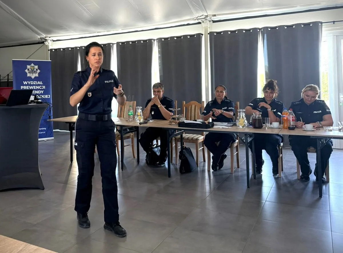 Szkolenie dla policjantów i profilaktyków w garnizonie opolskim
