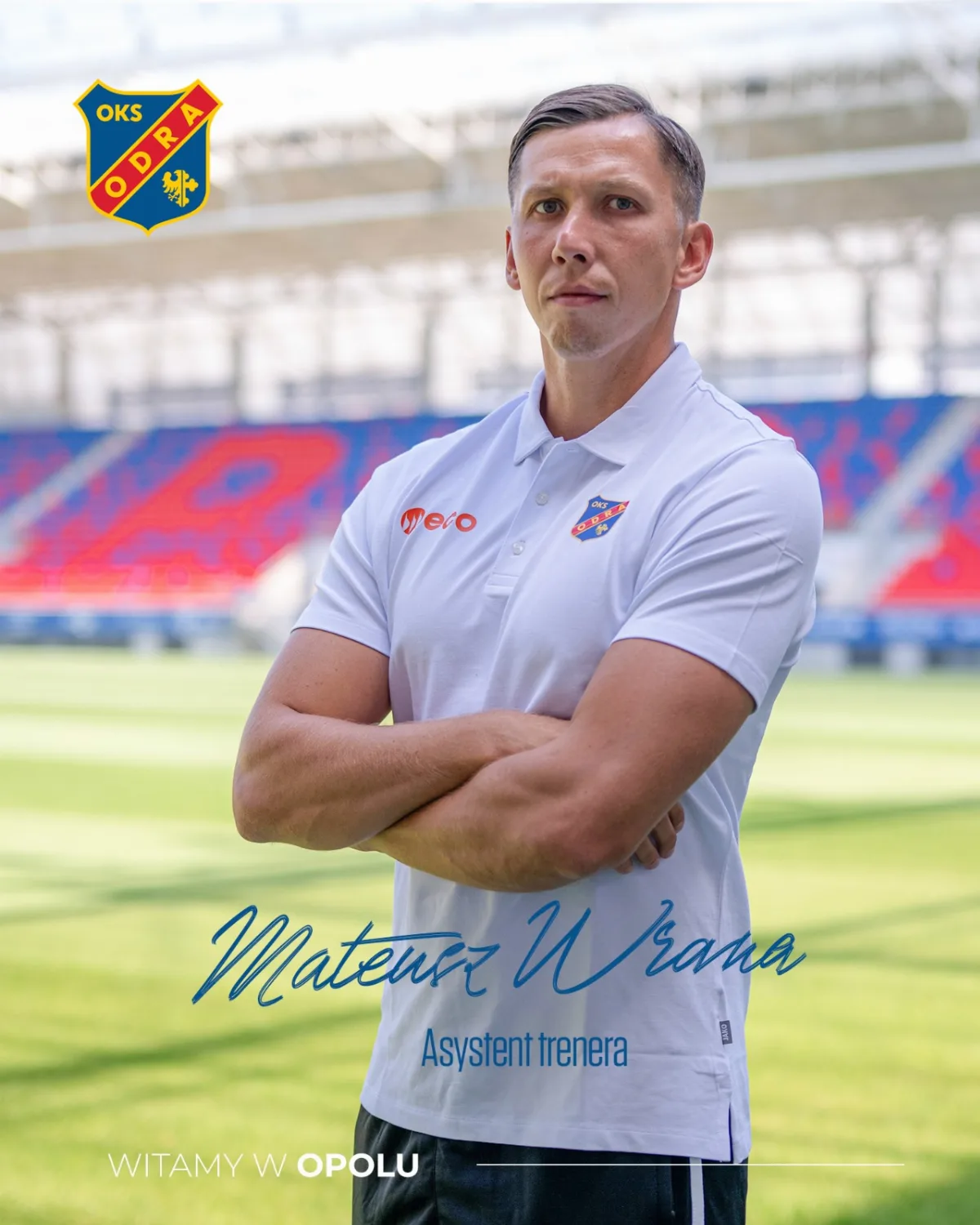 Mateusz Wrana nowym asystentem trenera Odry Opole