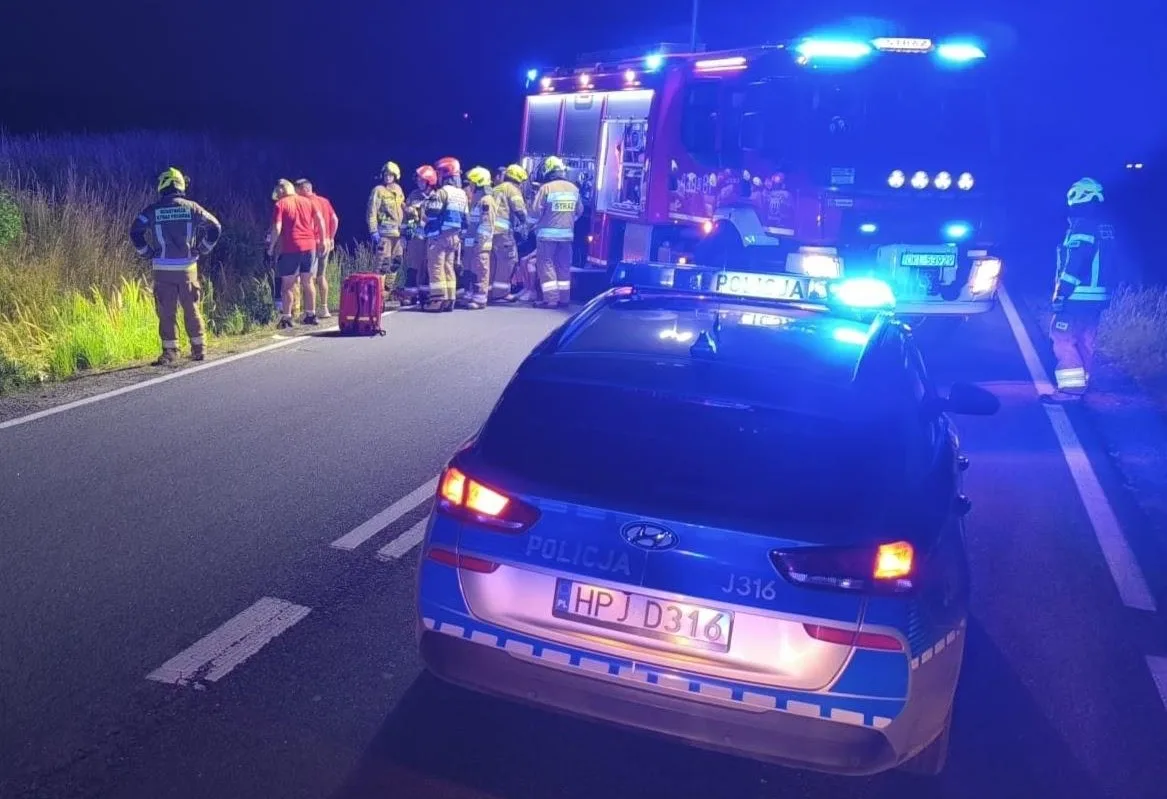 Niebezpieczne zdarzenia drogowe w powiecie kluczborskim