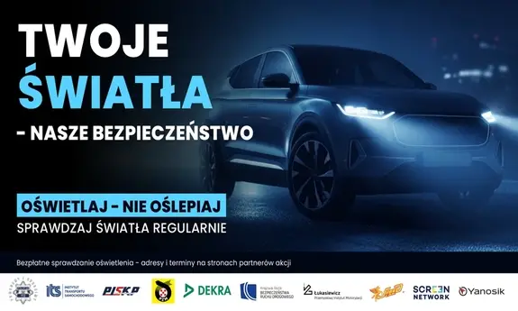Inauguracja kampanii „Twoje światła – Nasze bezpieczeństwo”