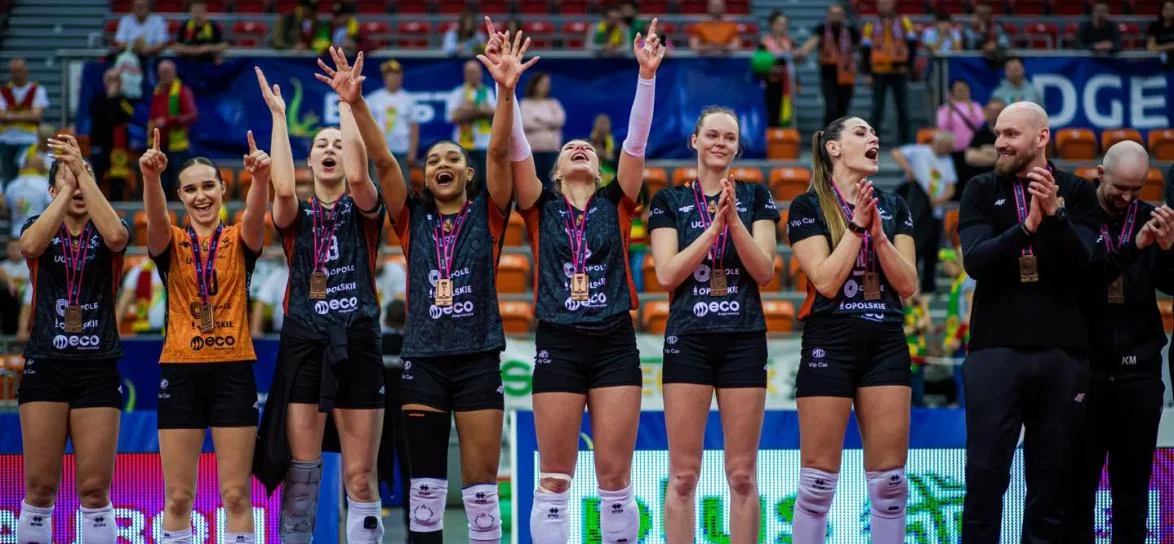Brązowy medal dla siatkarek UNI Opole! Historyczny triumf