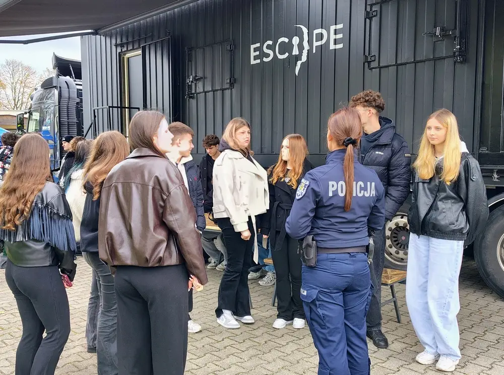 Brzeska młodzież uczestniczy w projekcie „Escape Truck”