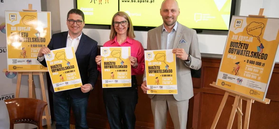 Zgłoś swój projekt do Budżetu Obywatelskiego Opola do 28 maja